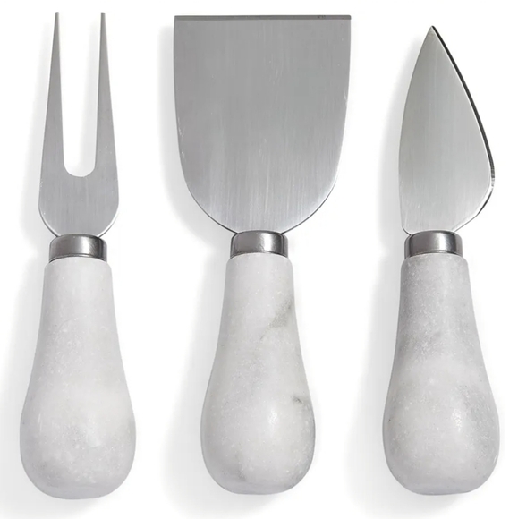 Other - Marbled Cheese Knives Set